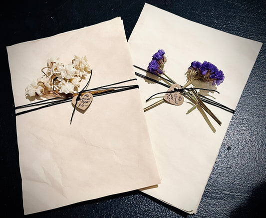Tea Stained Paper Bundle