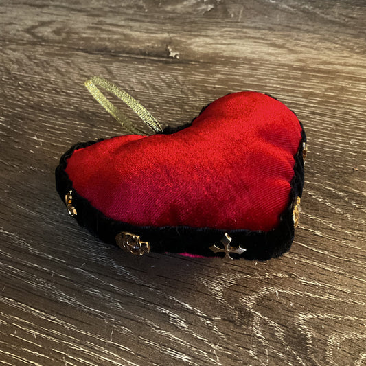 Velvet Heart Ornament