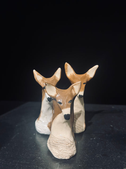 Ceramic Fox Familiar