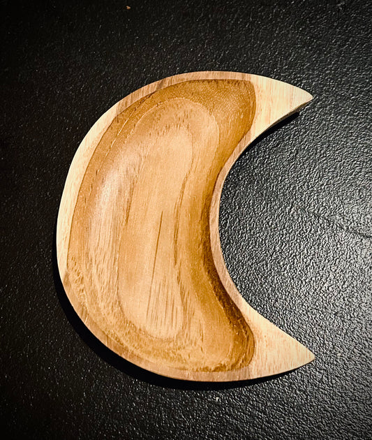 Crescent Moon Bowl - Wood