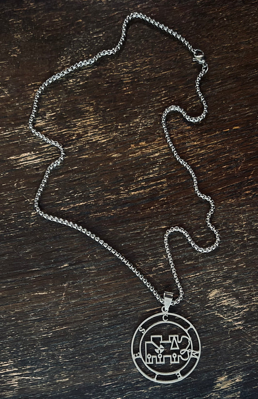 Malphas Sigil Necklace