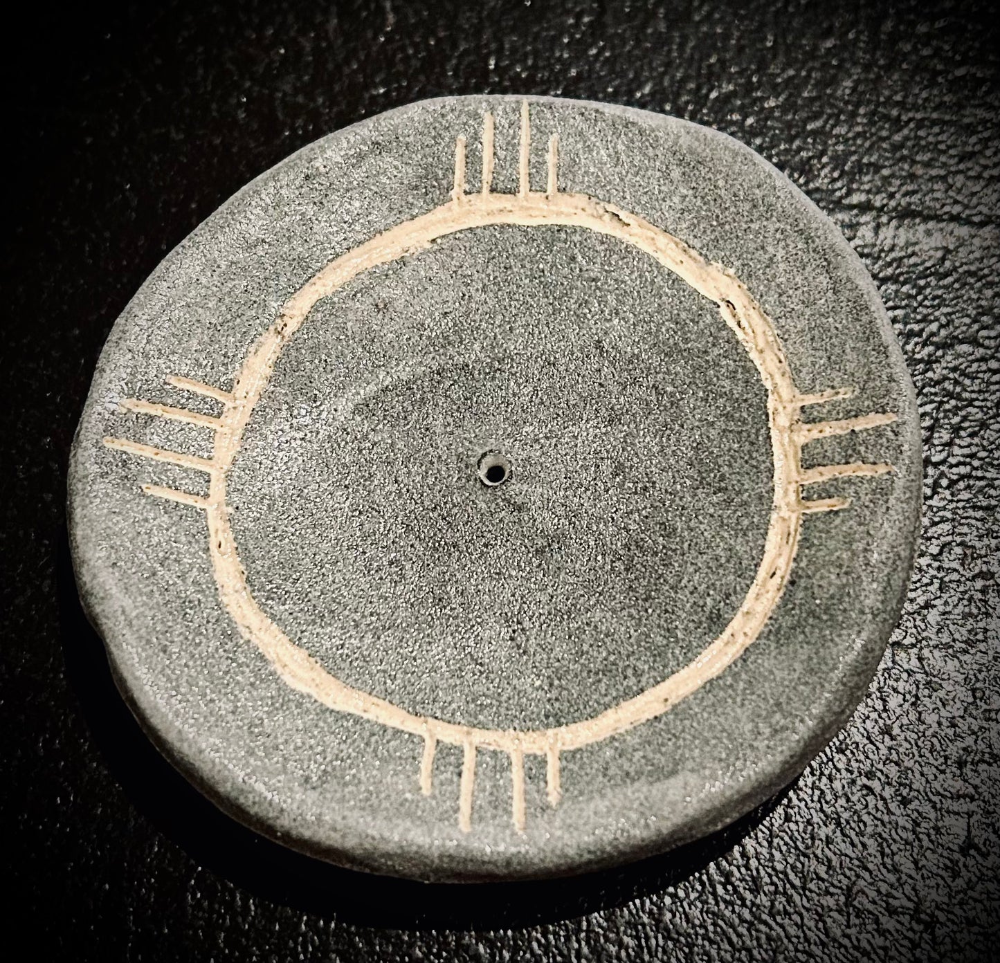 Ceramic Incense plate - sigil