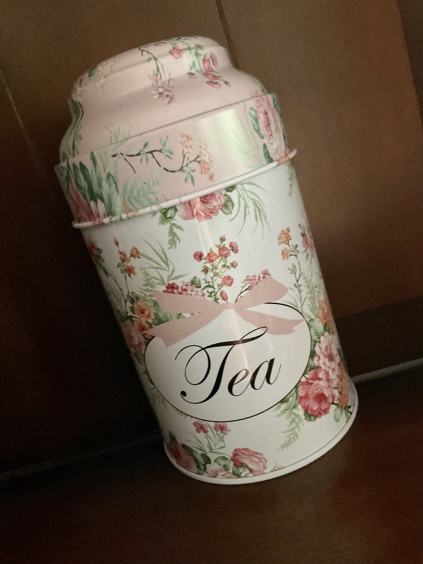 Tea Tin - Floral