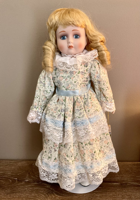 Vintage Doll - Blue Dress