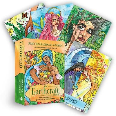 The Earthcraft Oracle : A 44-Card Deck and Guidebook of Sacred Healing - Juliet Diaz & Lorraine Anderson