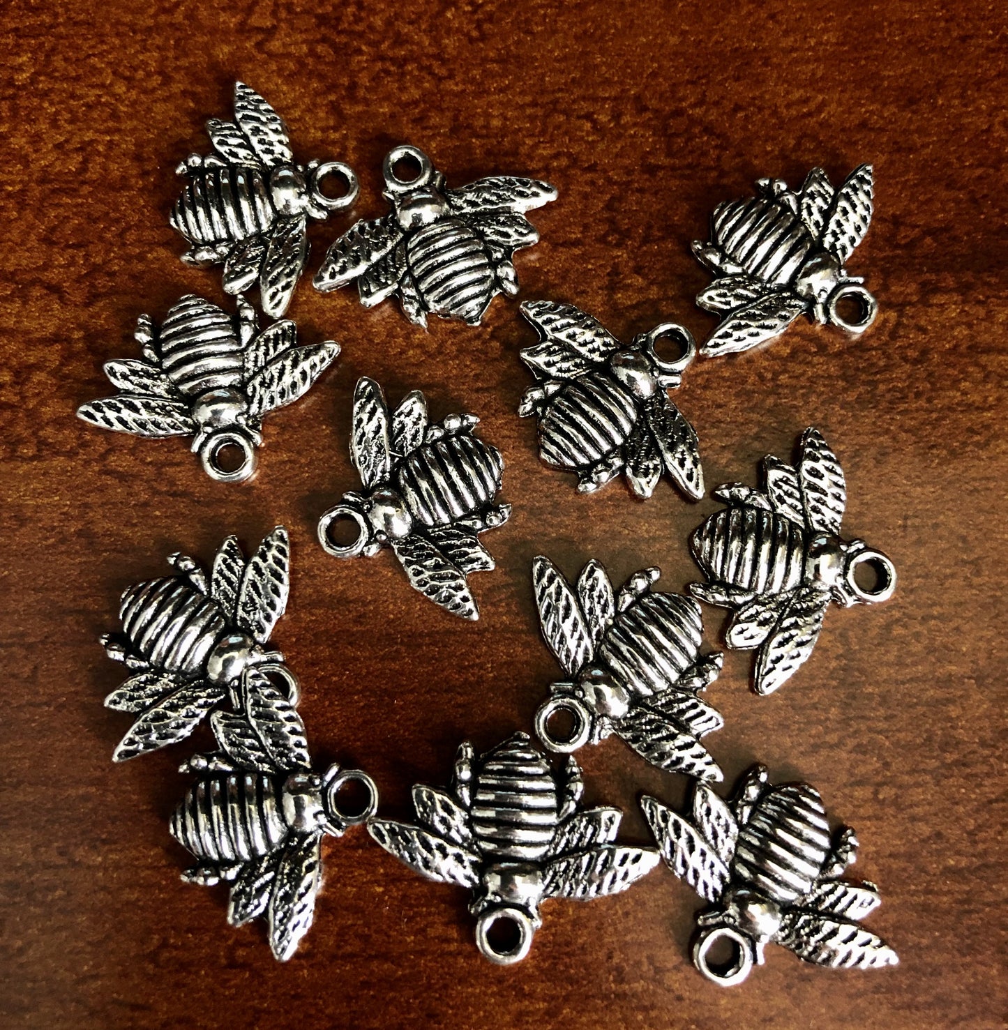 Bee Charm - Silver