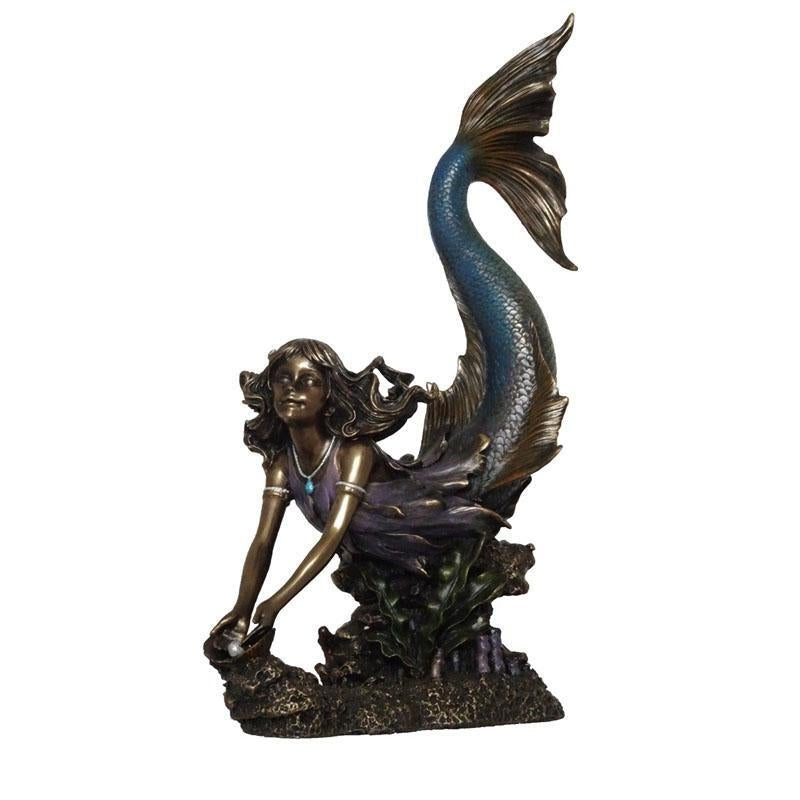 Mermaid Infant Statue